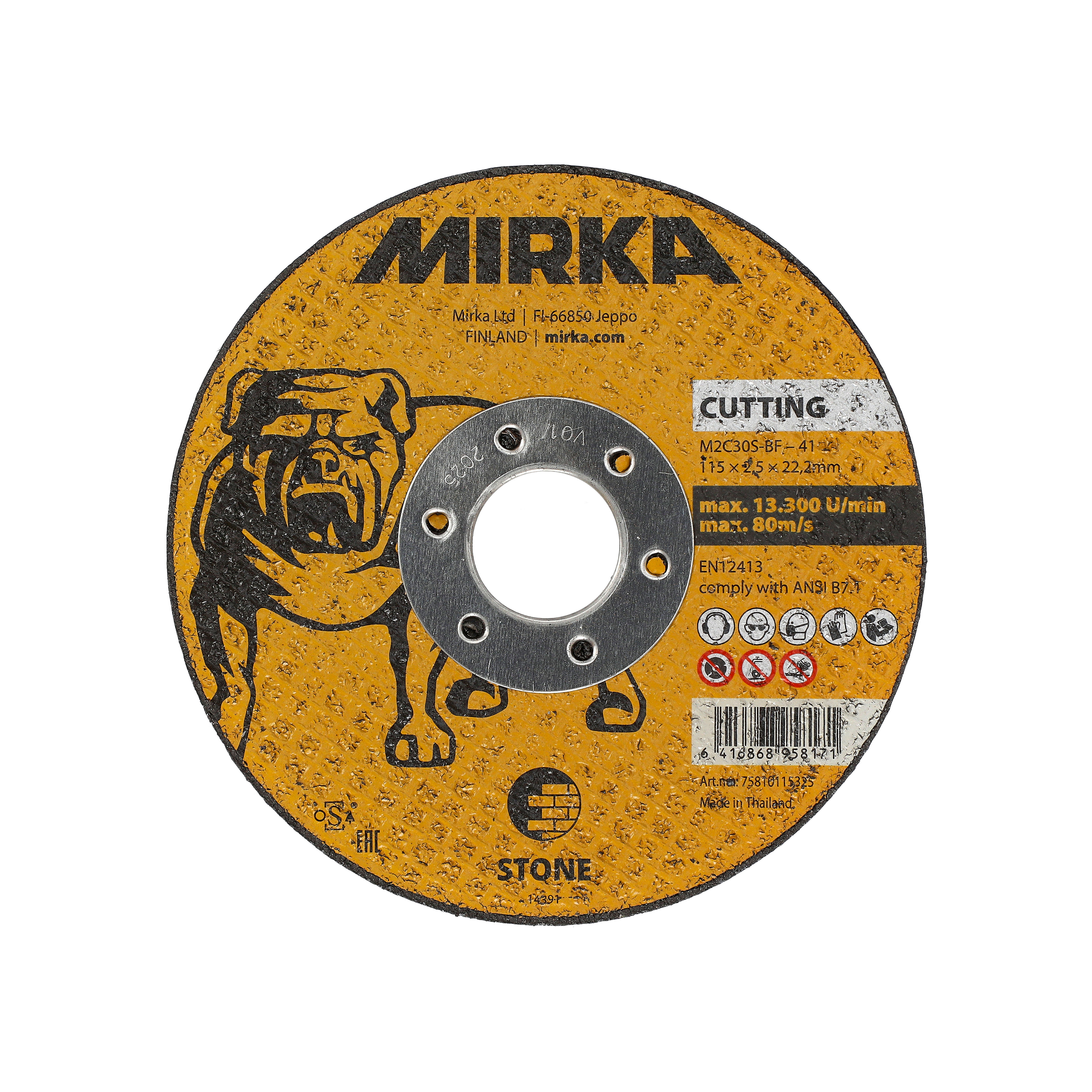 Mirka® Skæreskive sten