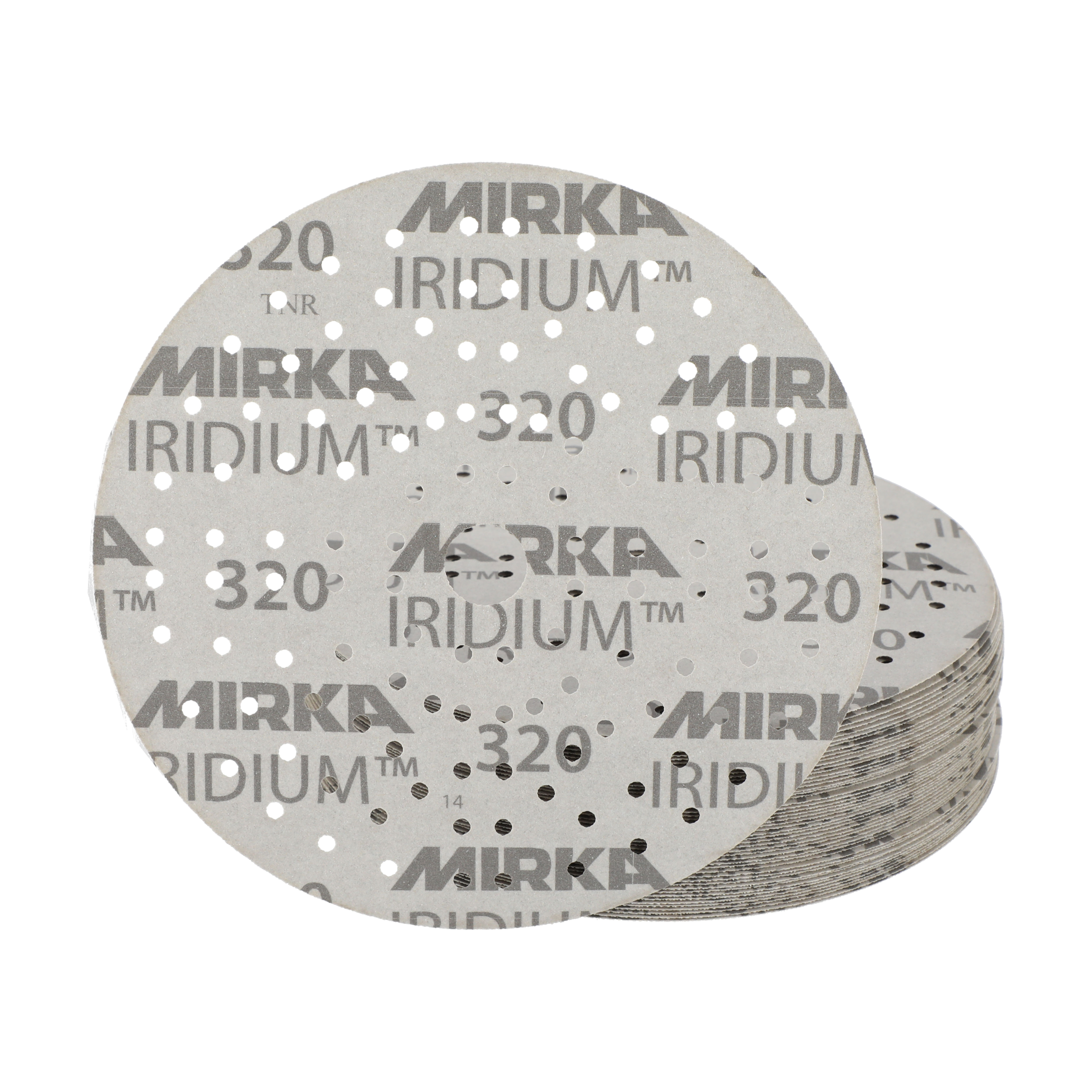 Mirka Iridium™ Ø 150 mm Grip Multihul