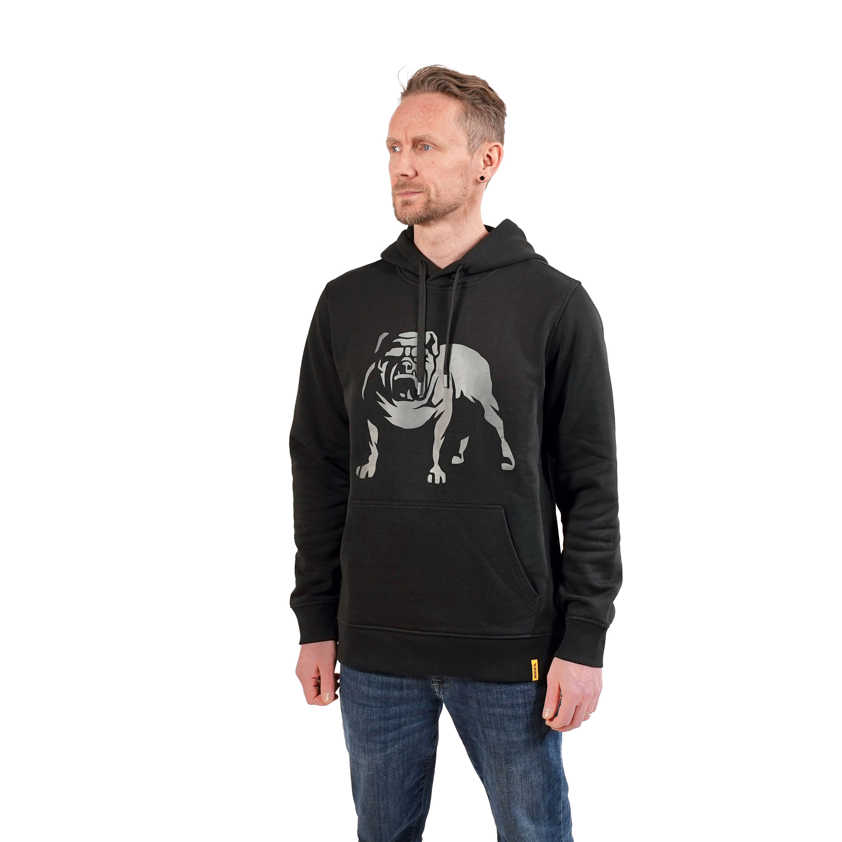 Mirka® Hoodie Bulldog Svart