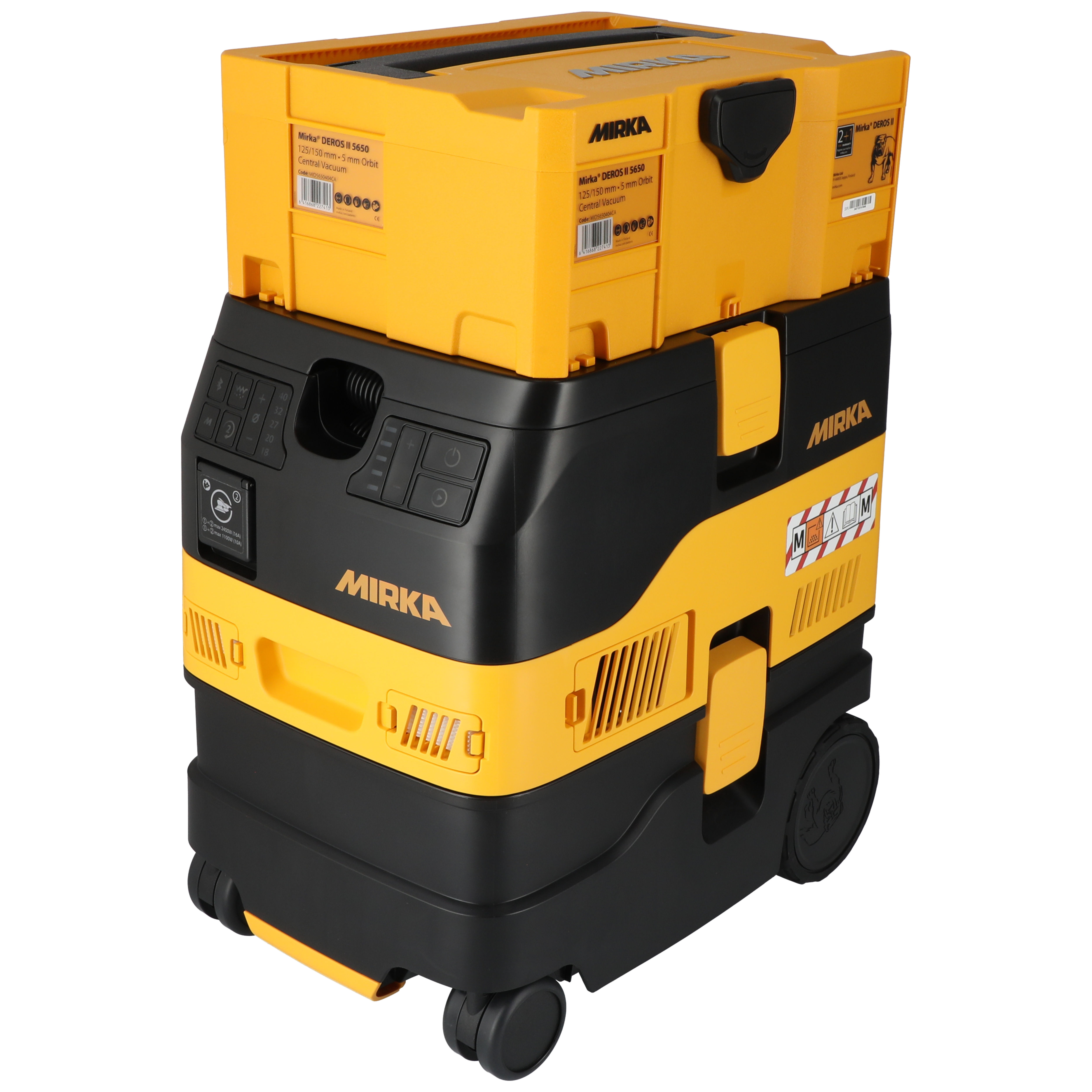 Mirka® DEXOS 1217X M HEPA AFCH with 13' Hose - Mirka