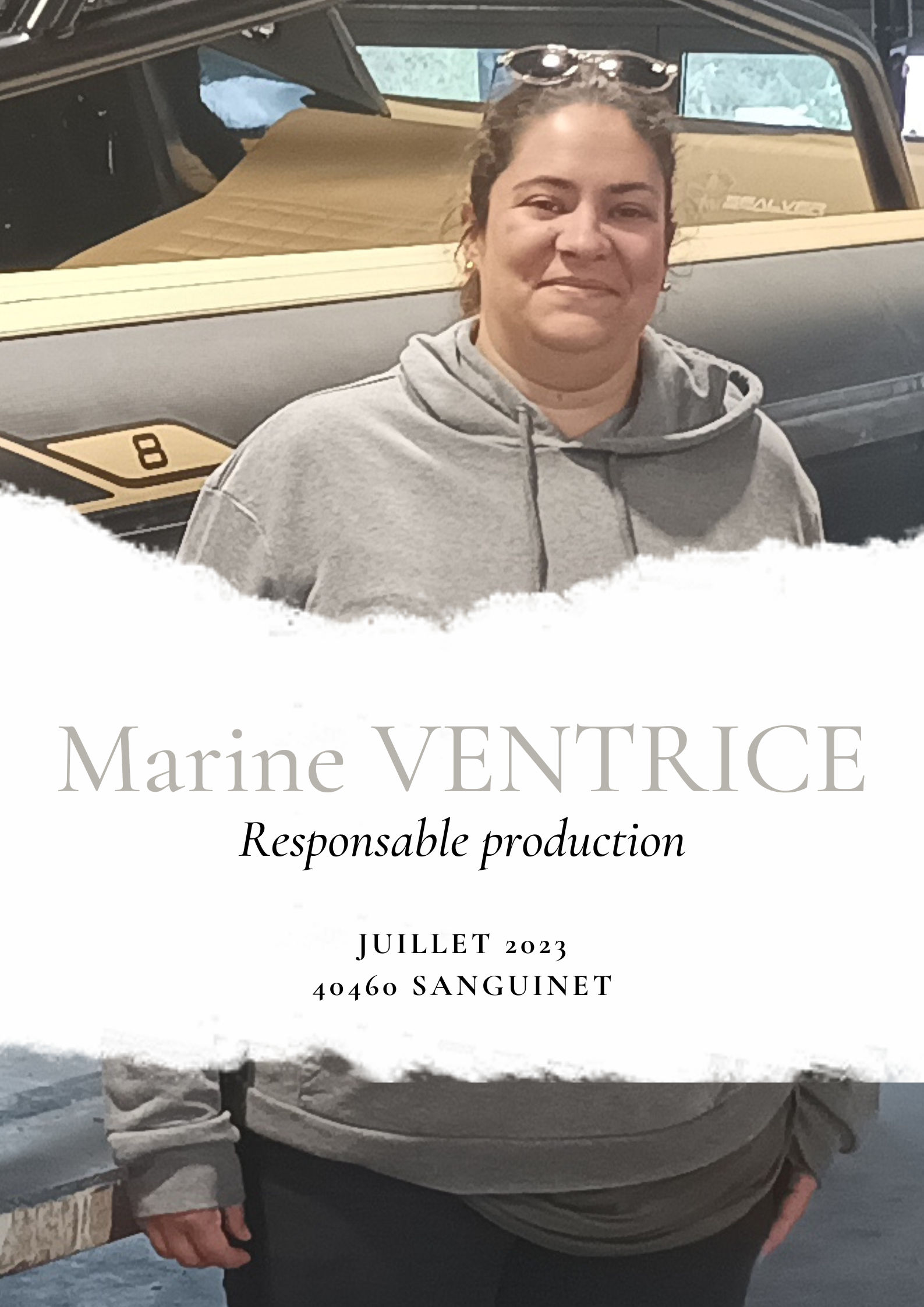 Marine Ventrice, Responsable de production