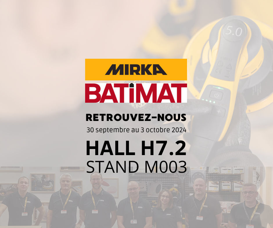 Mirka sera présent au Salon Batimat 2024 !
