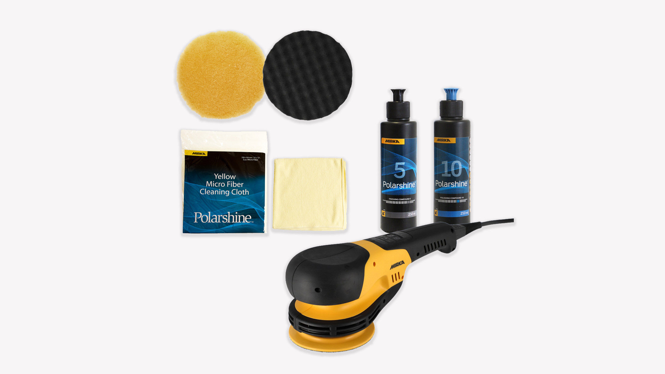 Mirka® POLAROS RP 600 kiillotussarja