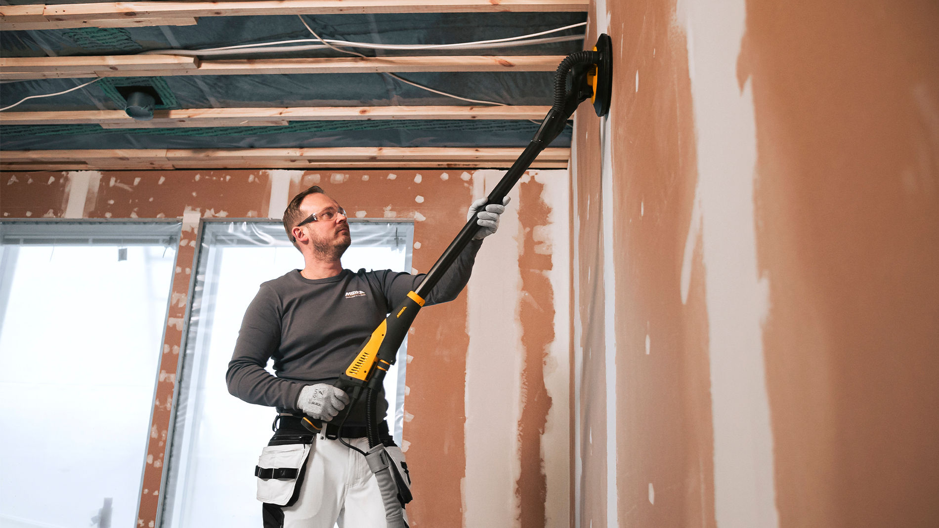 Mirka® LEROS Ponceuse Mur et Plafond et Ponceuse Bande à Enduit Mirka — free download