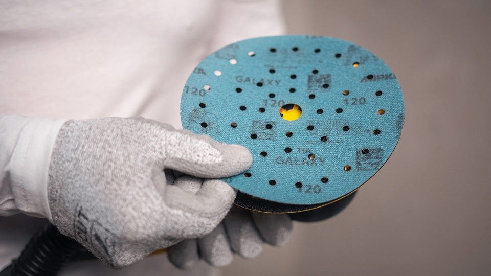 Oil Sanding Wooden Surface Mirka