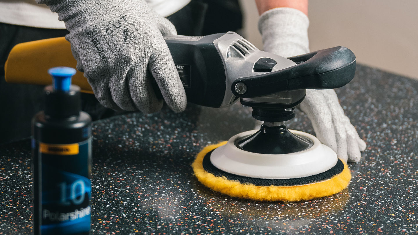 Solid Surface Sanding Finishing and Polishing Mirka