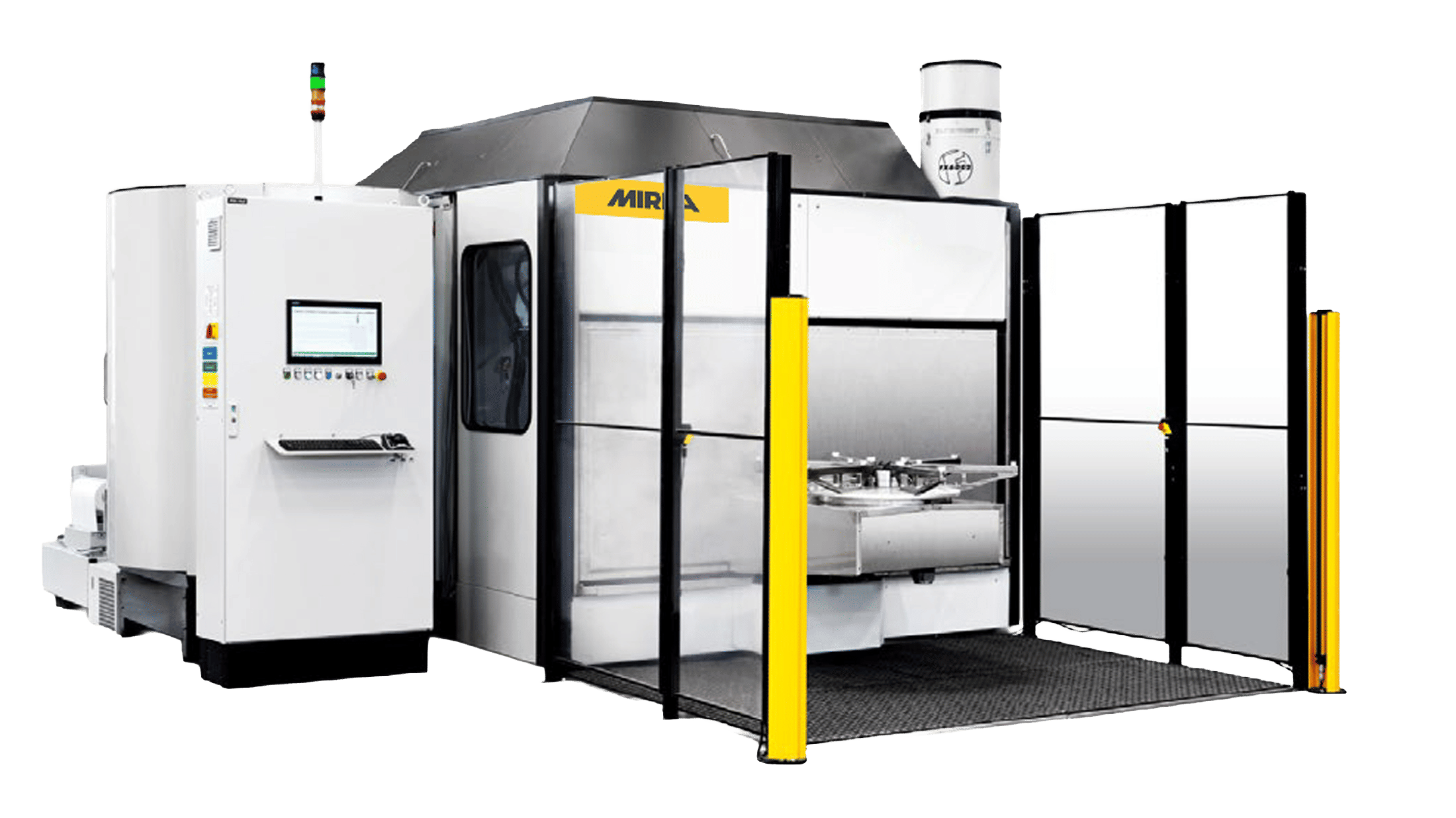 Mirka turnkey solutions M-series robotic cell