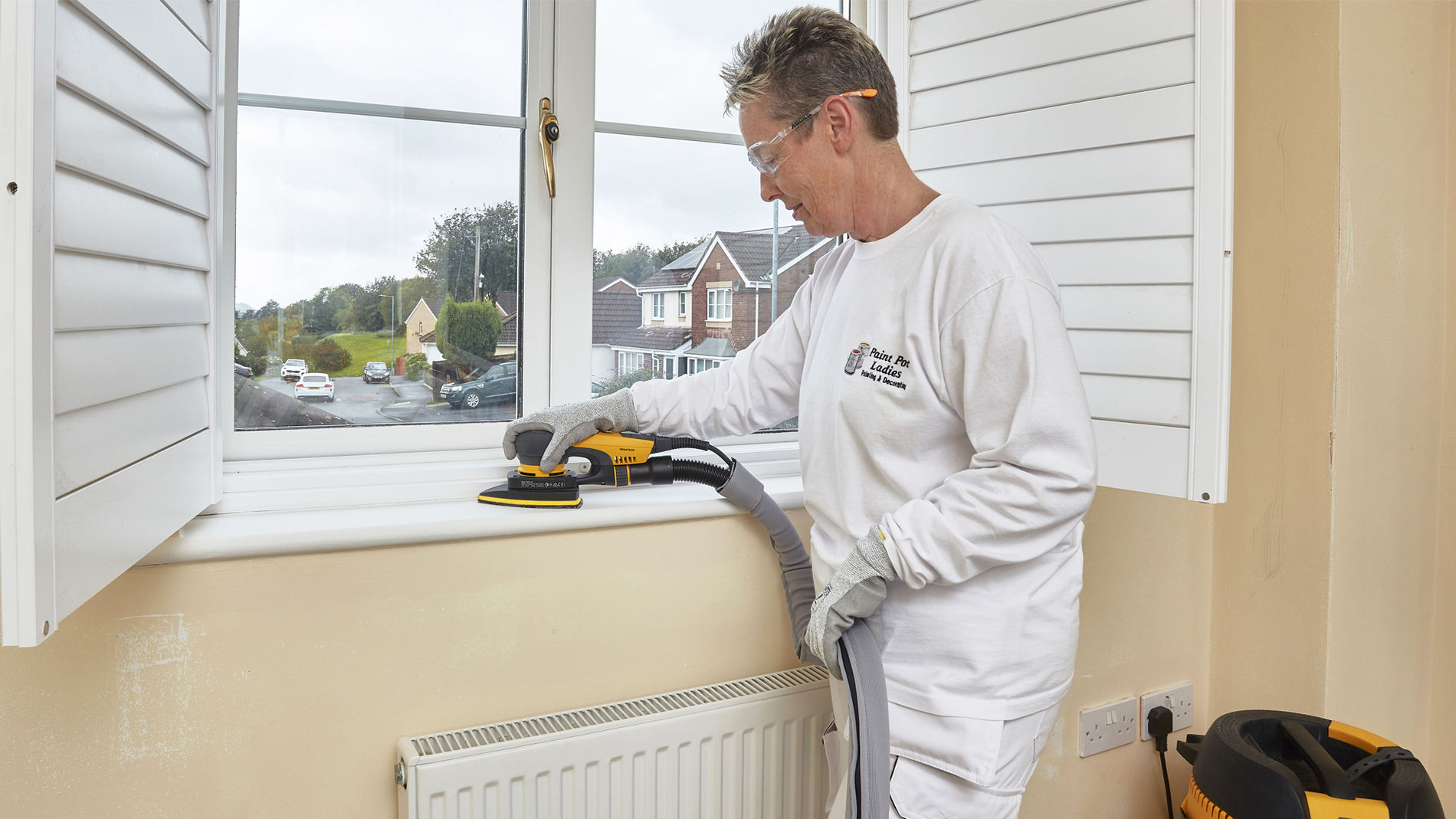 Sanding Drywall Dustless Mirka