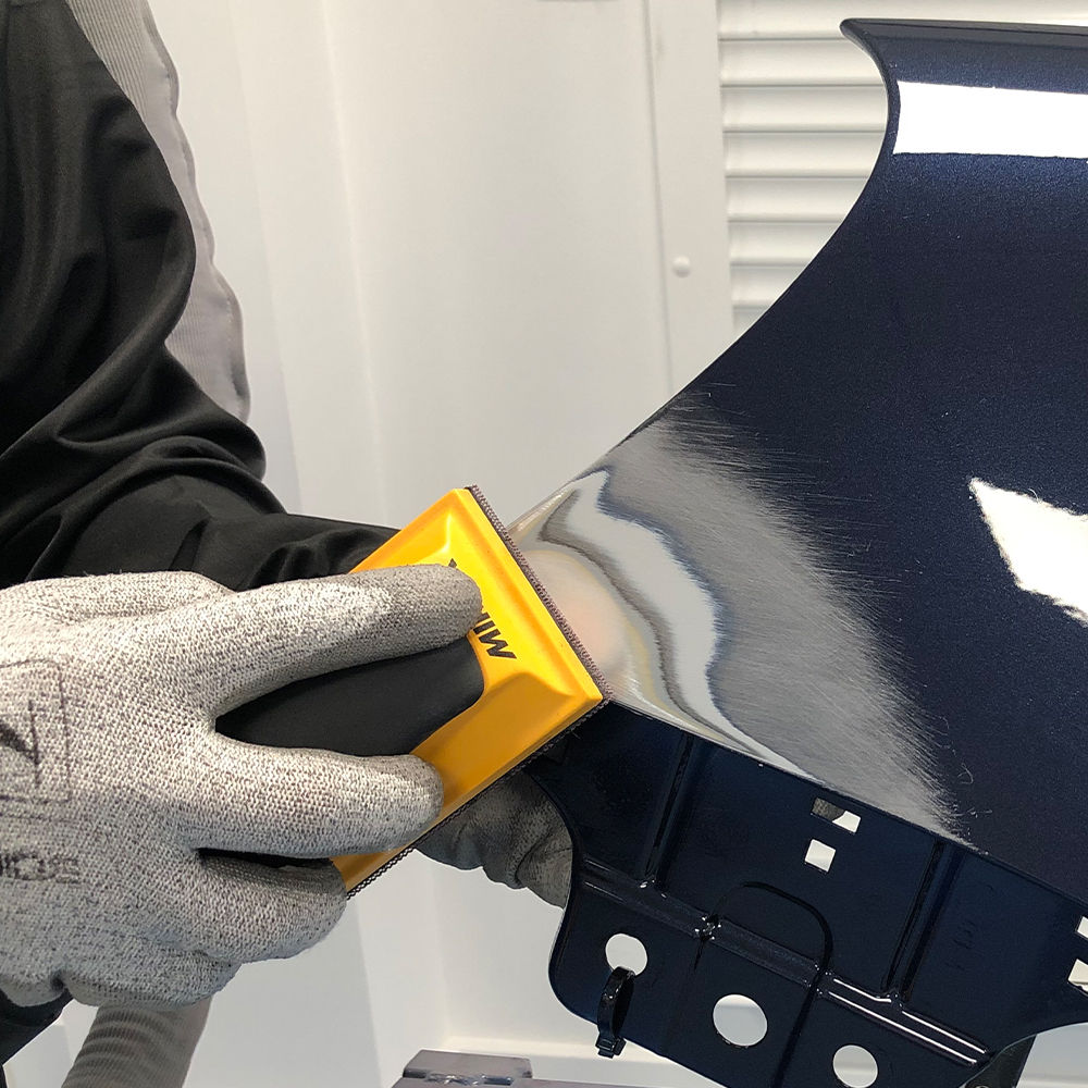 sanding with dustless abrasives