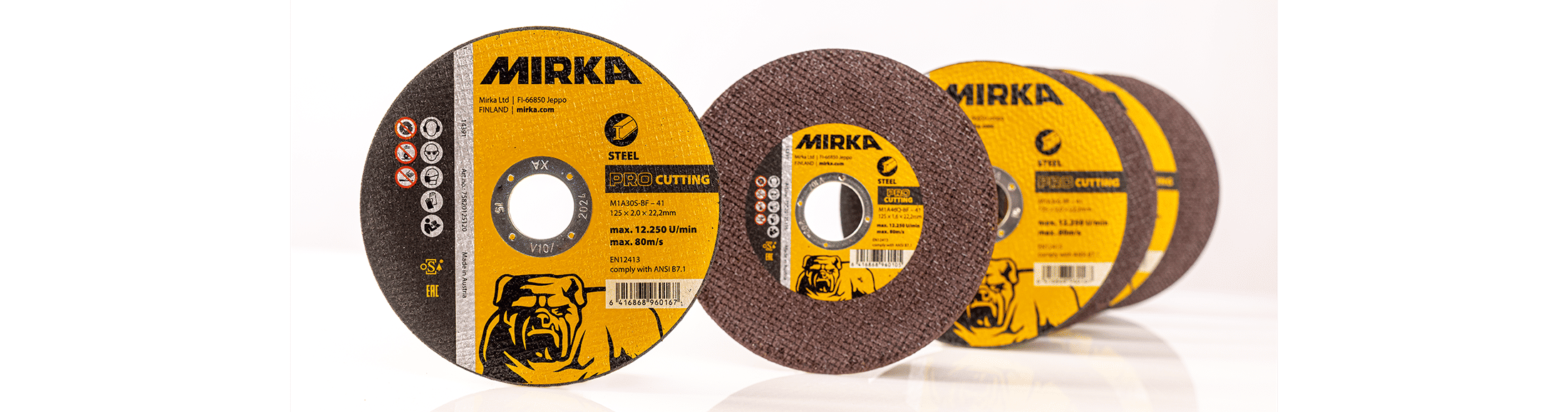 Mirka Cutting and Grinding Wheels