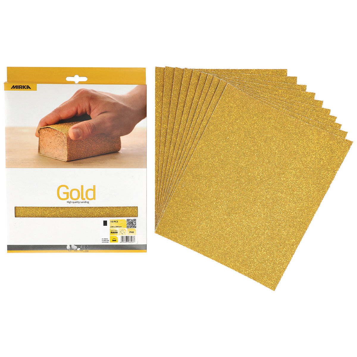 Gold 230x280mm