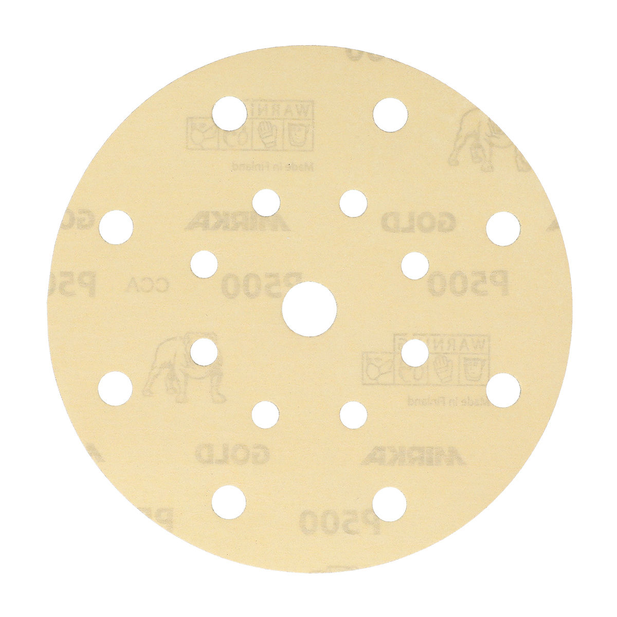 Gold Ø 150 mm Grip 17 Holes