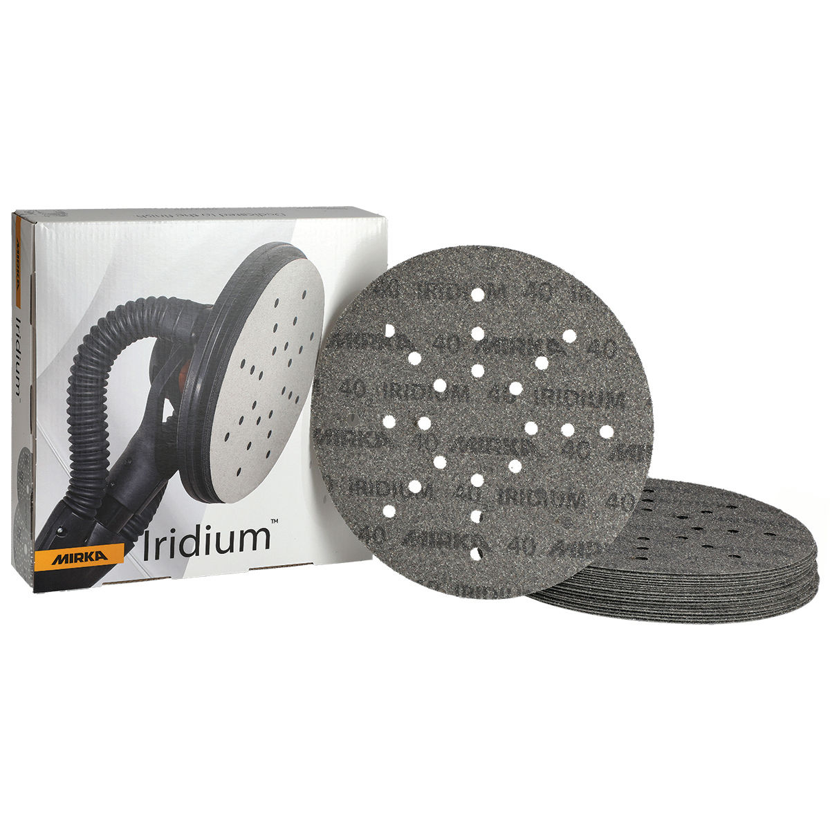 Mirka Iridium™ Ø 225 mm Grip 24 Holes