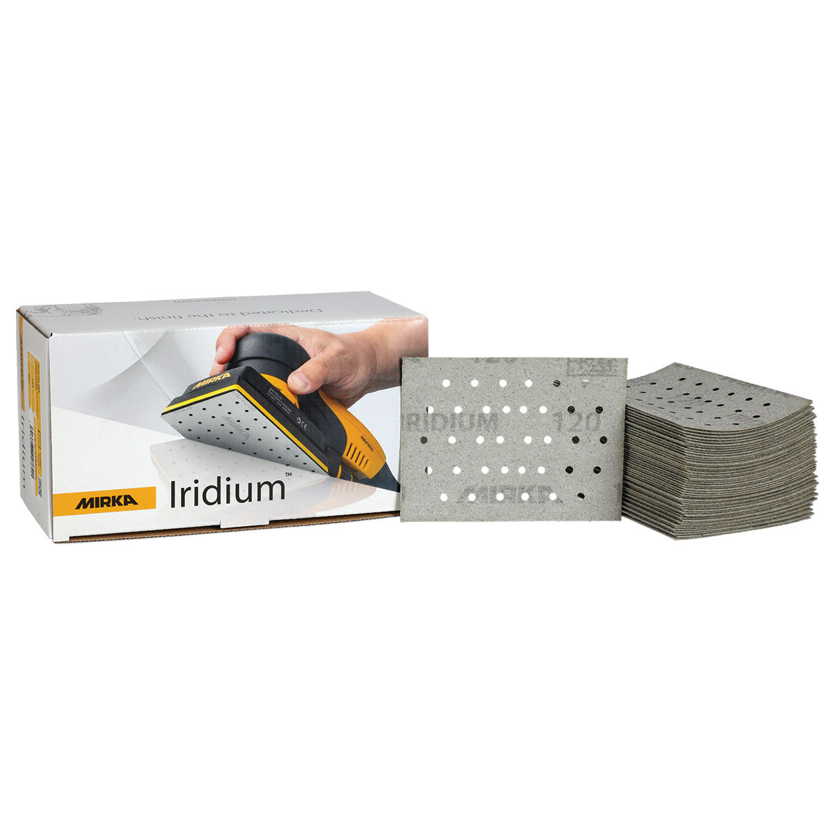 Mirka Iridium™ 75 x 100 mm Grip 36 holes