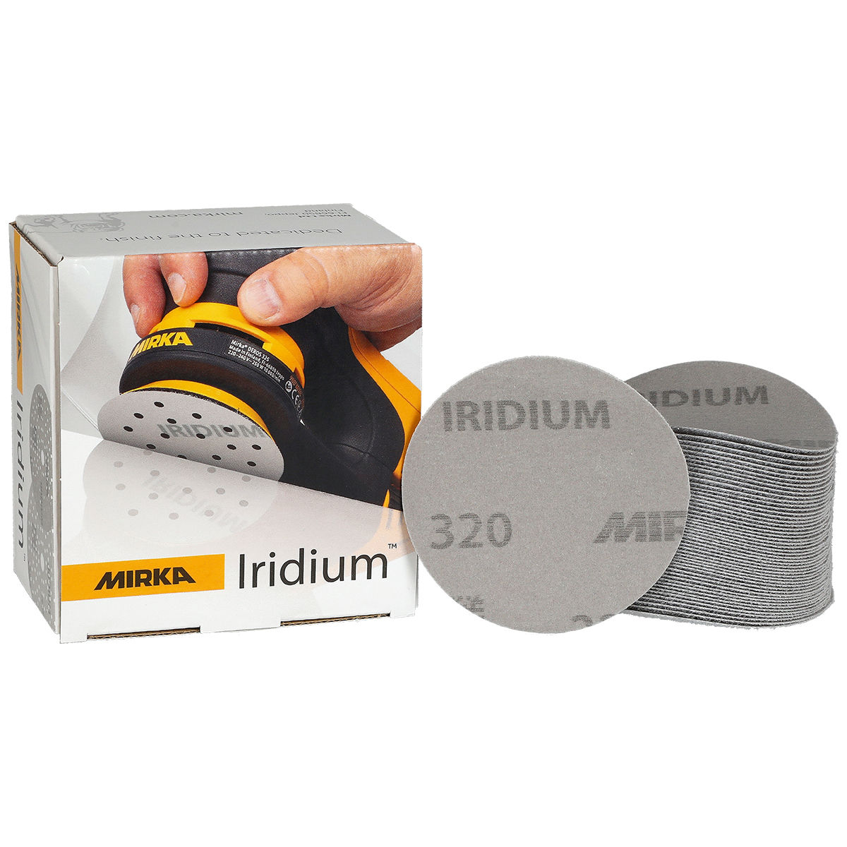 Mirka Iridium™ Ø 77 mm Grip