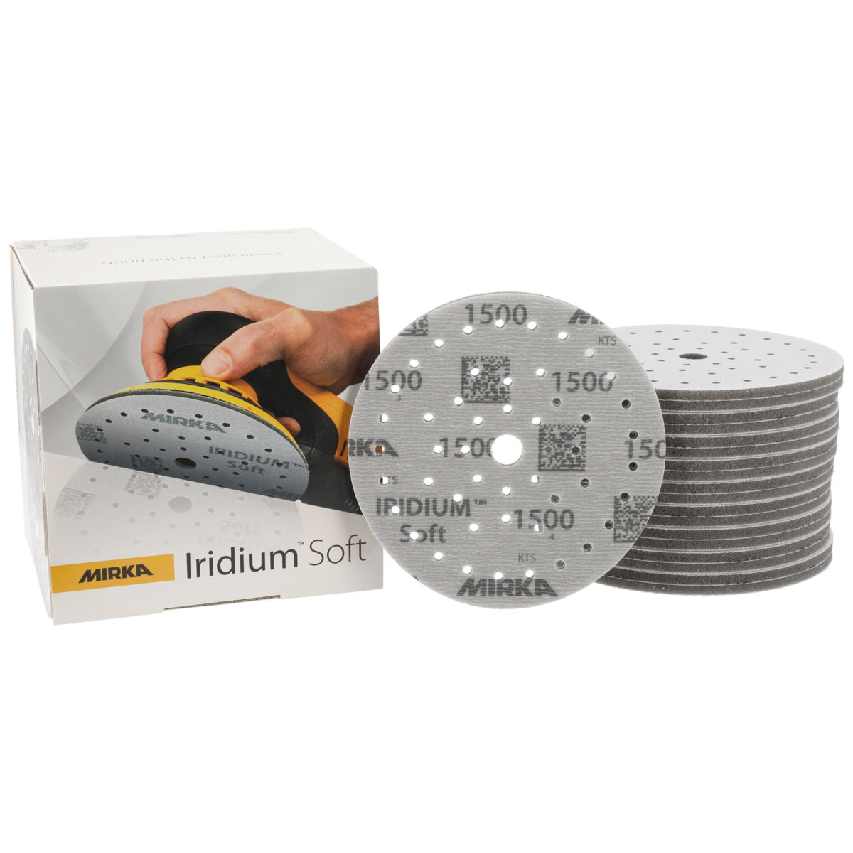 Mirka Iridium™ Soft Ø 150 mm Grip Multifit