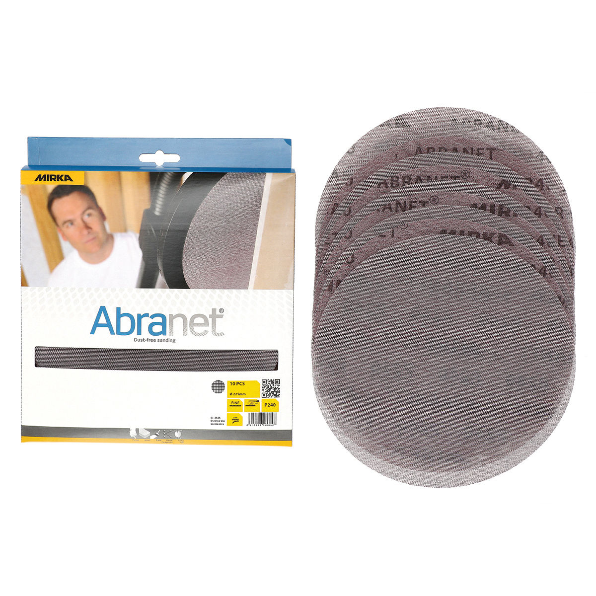 Abranet 225 mm Grip