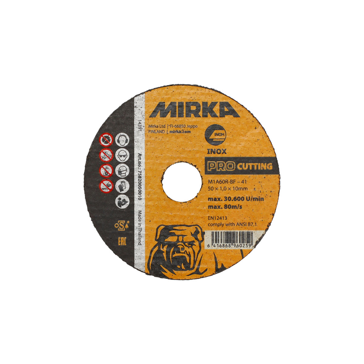 Mirka® PRO Kesme Diski Inox