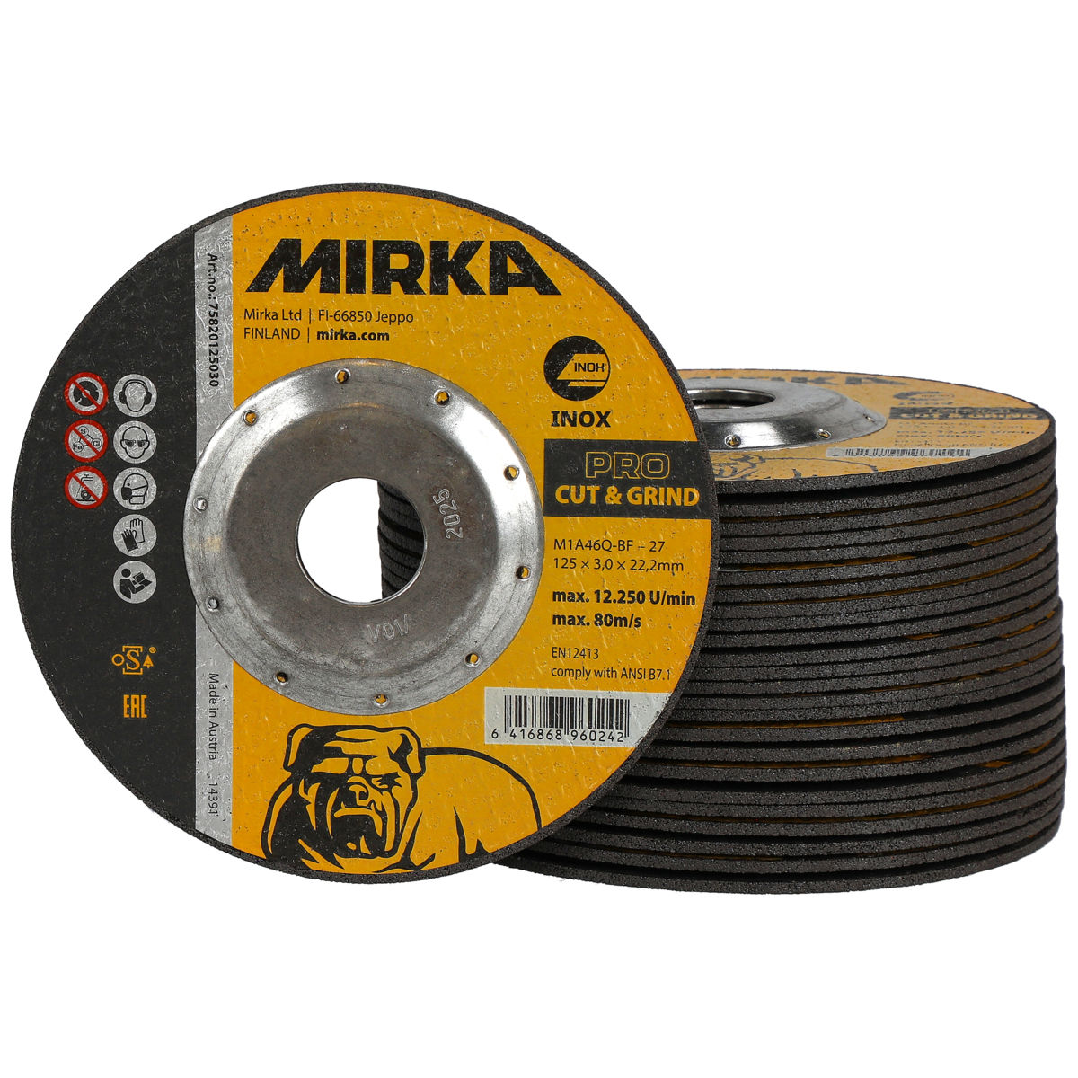 Mirka® PRO Katkaisu/hiontalaikka Inox