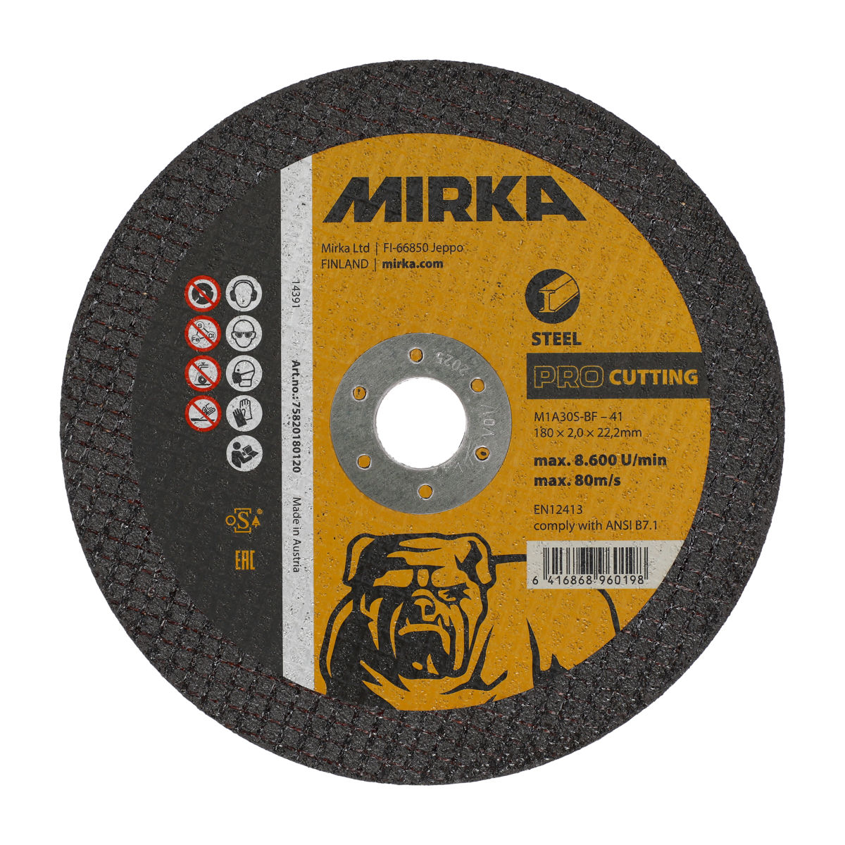 Mirka® PRO Kapskiva Stål