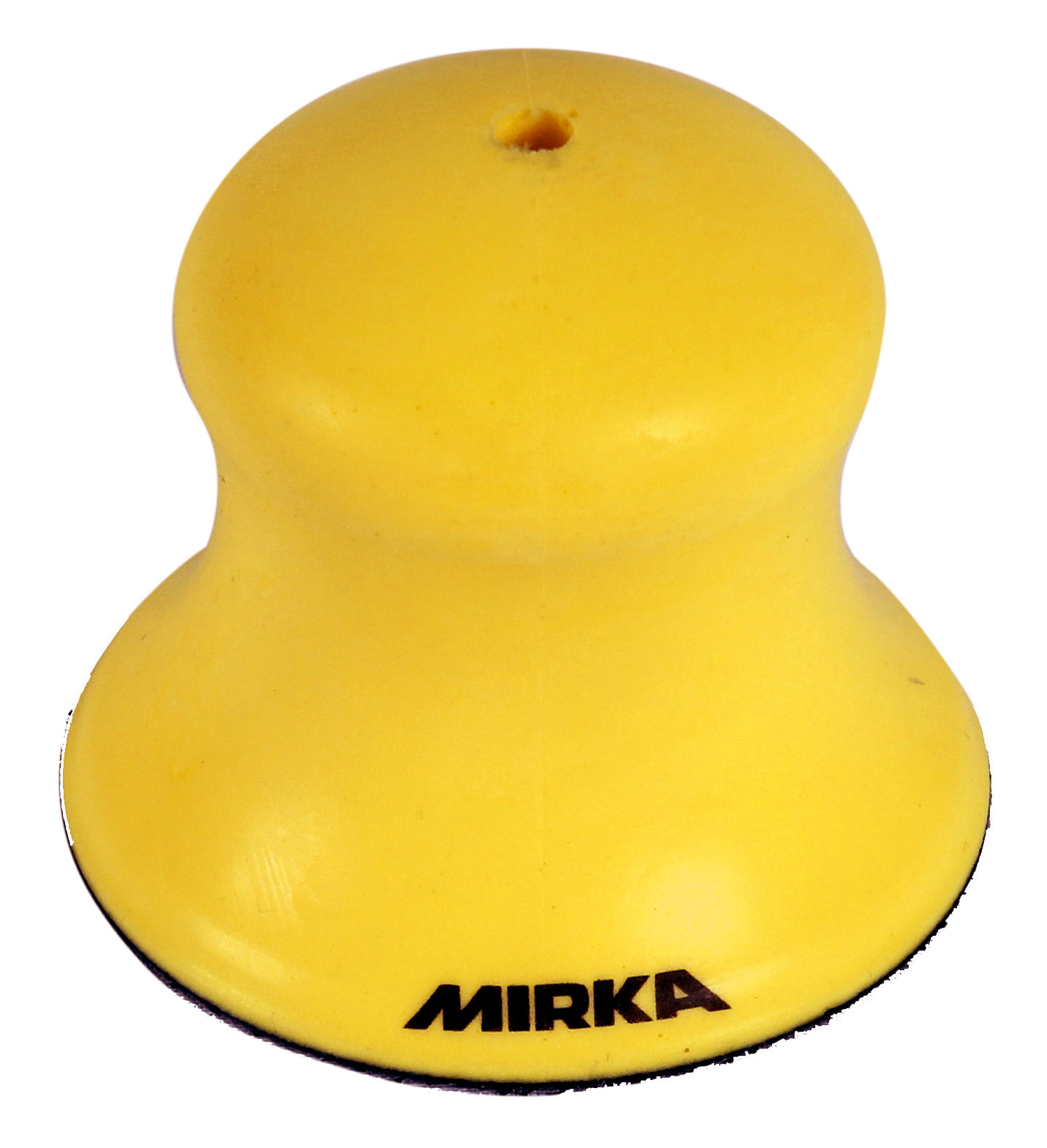 Hand Sanding Bell 3" Grip 1H Yellow, 1/Pkg