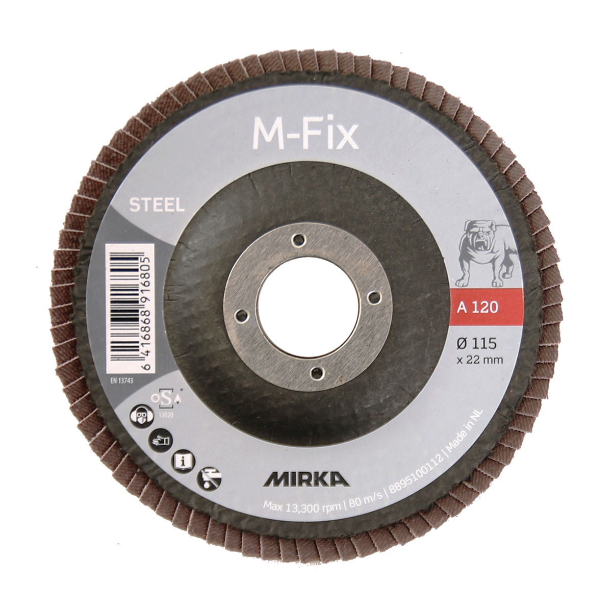 Flap Disc M-FIX Ø 115 mm ALOX