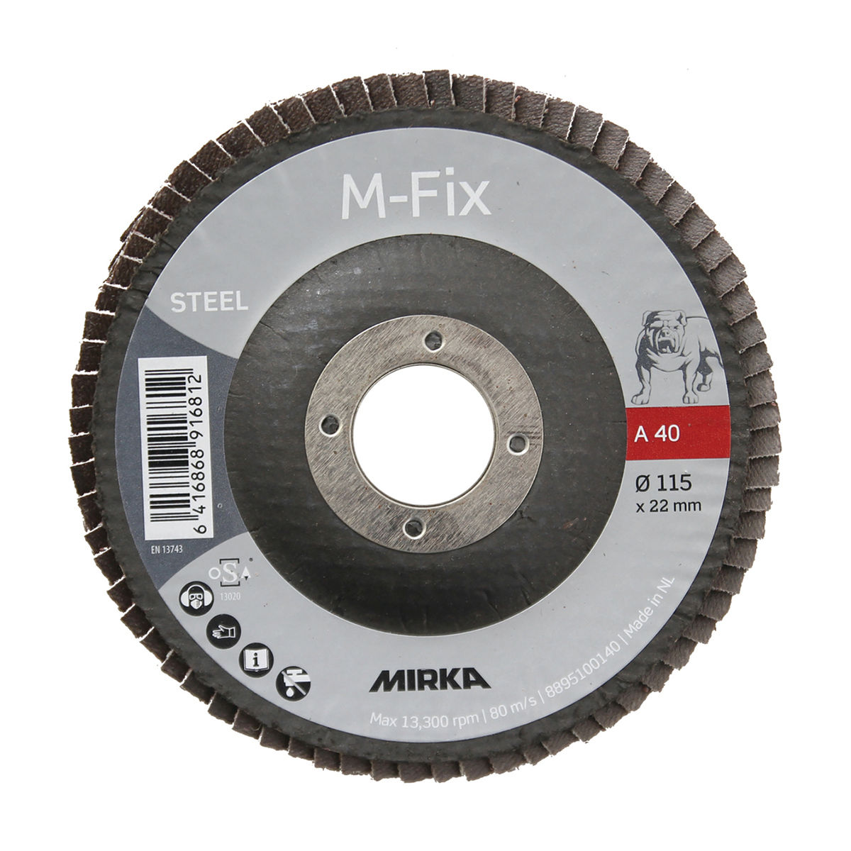Flap Disc M-FIX Ø 115 mm ALOX