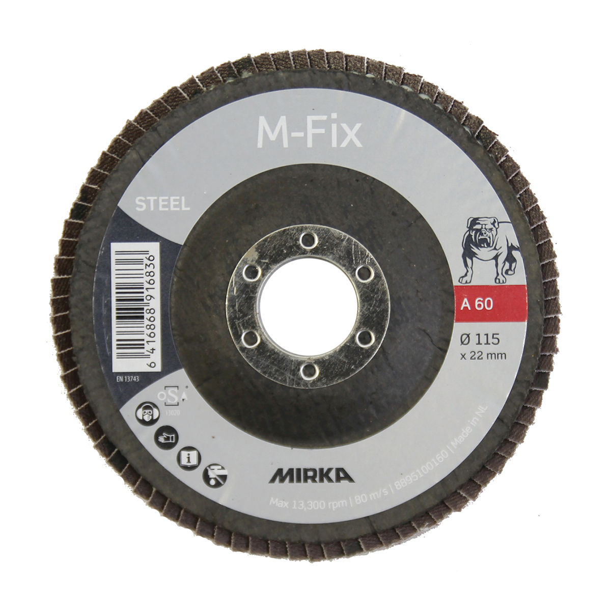 Flap Disc M-FIX Ø 115 mm ALOX