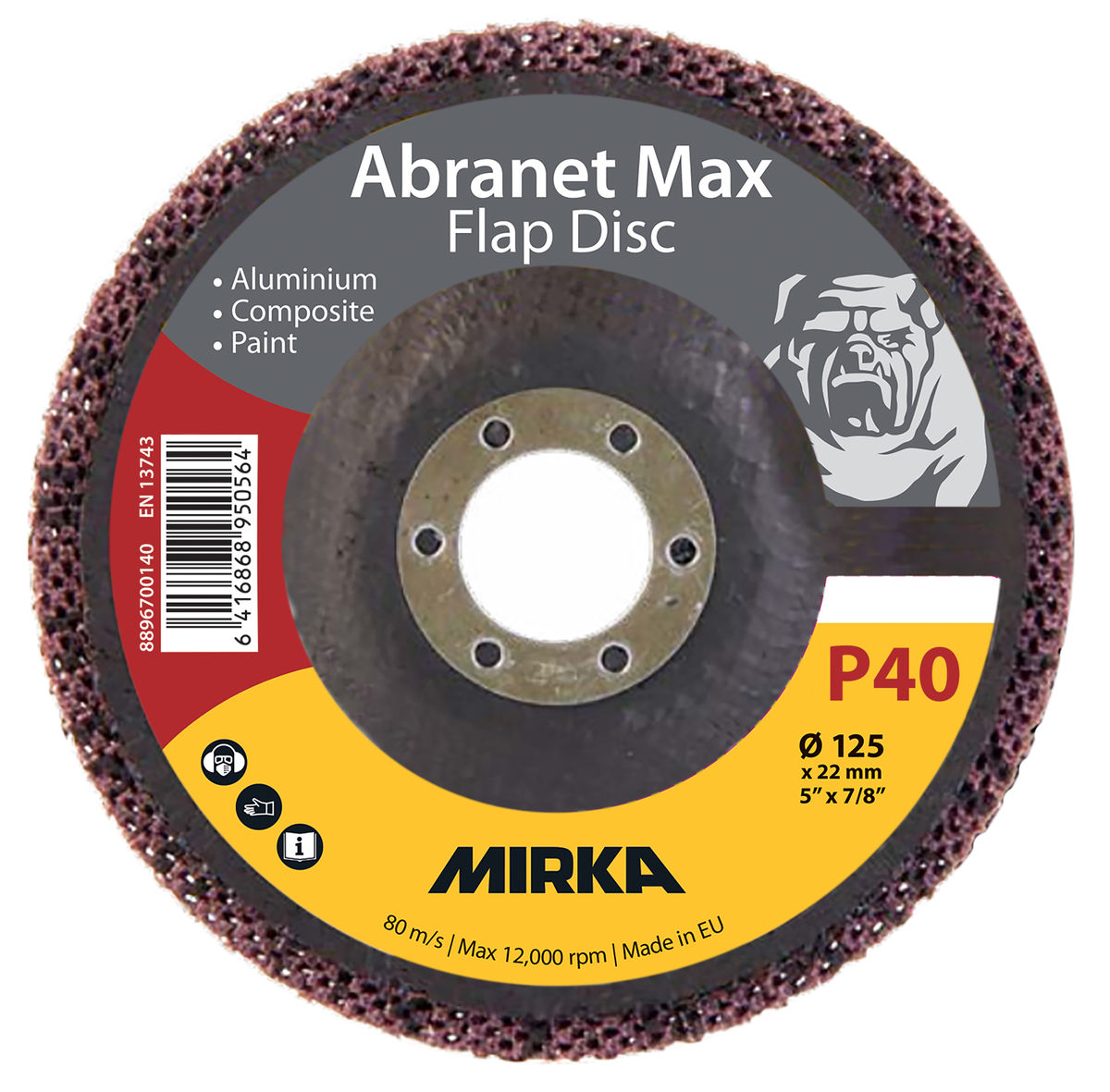 Abranet Max Flap disc Ø 125 mm ALOX