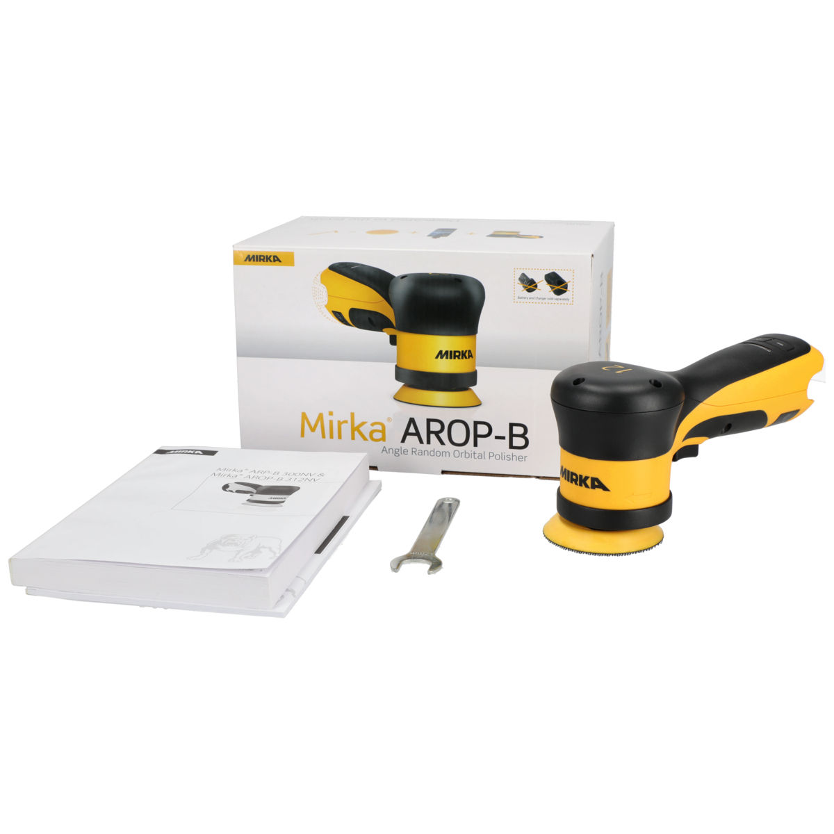 Mirka® AROP-B 312 Ø 77 mm max 12V Orbit 12.0 mm