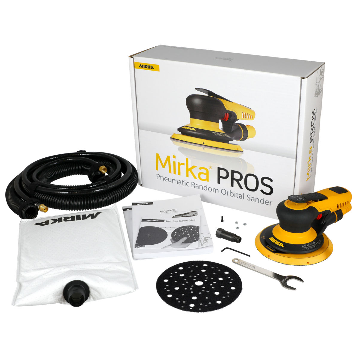Mirka® PROS 650DB SGV 6", 5mm Orbit