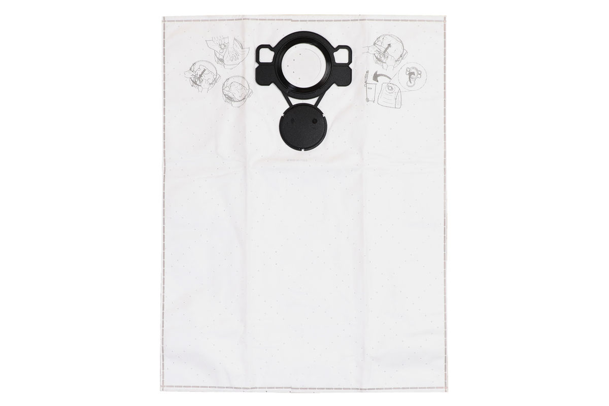 Dustbag Fleece for DE 1025, 1125 L, 5/Pack
