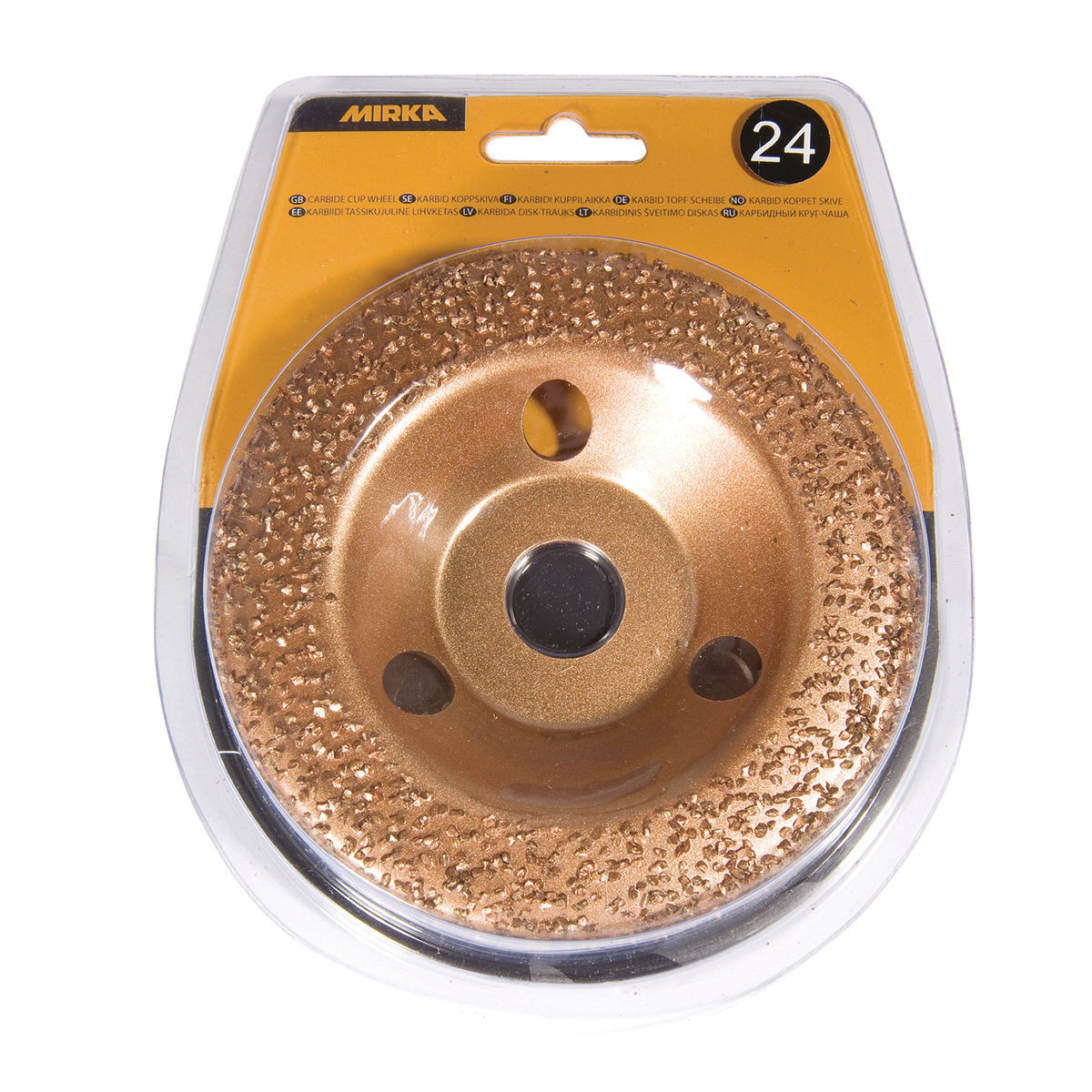 Kuppilaikka karbidi Ø 125 mm suora