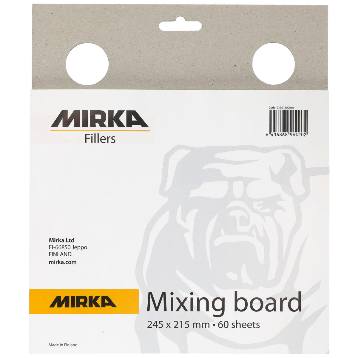 Mirka® Mixing Board 245 x 215 mm