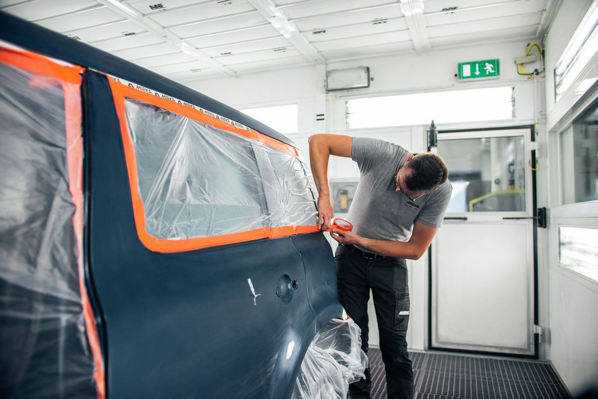 Masking Tape 90°C Orange Line