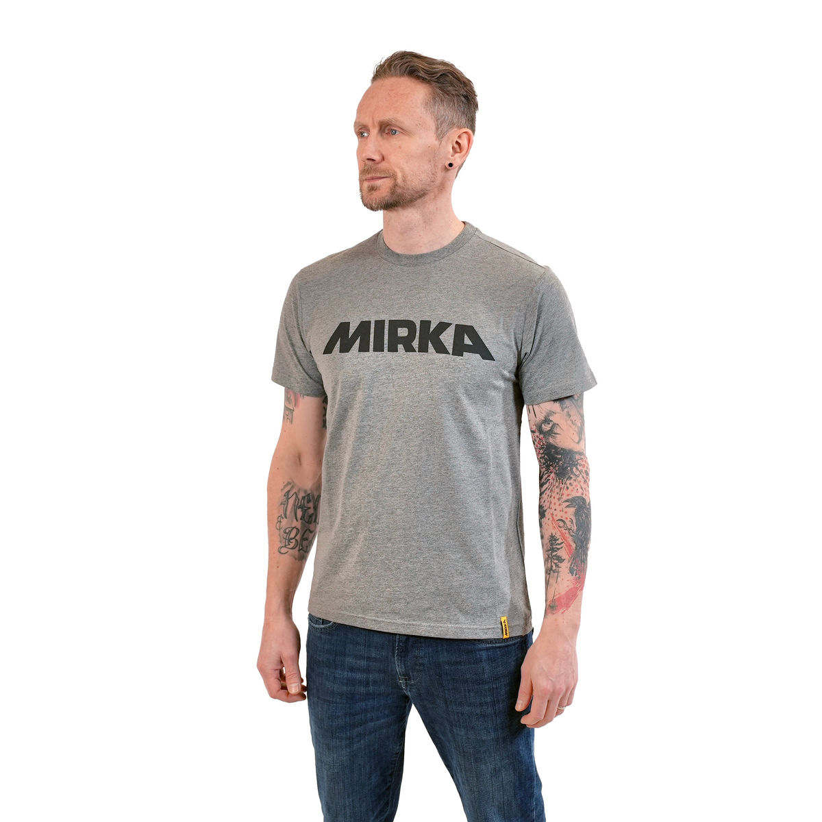 T-shirt gris Mirka® Signature
