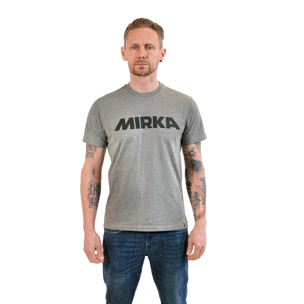 T-shirt gris Mirka® Signature