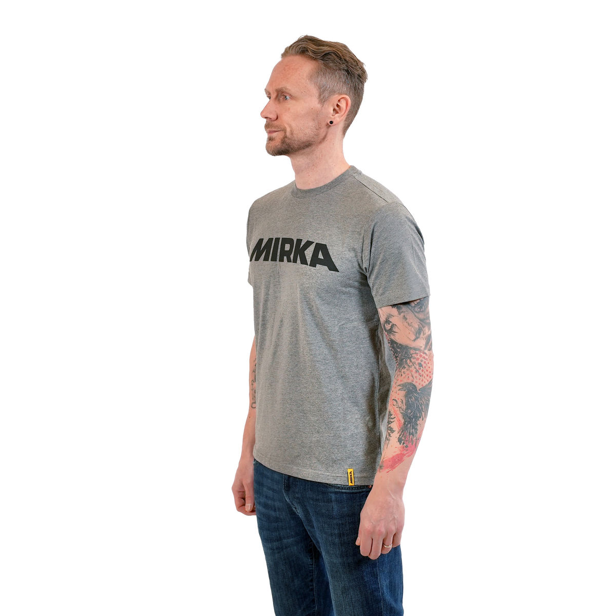 T-shirt gris Mirka® Signature