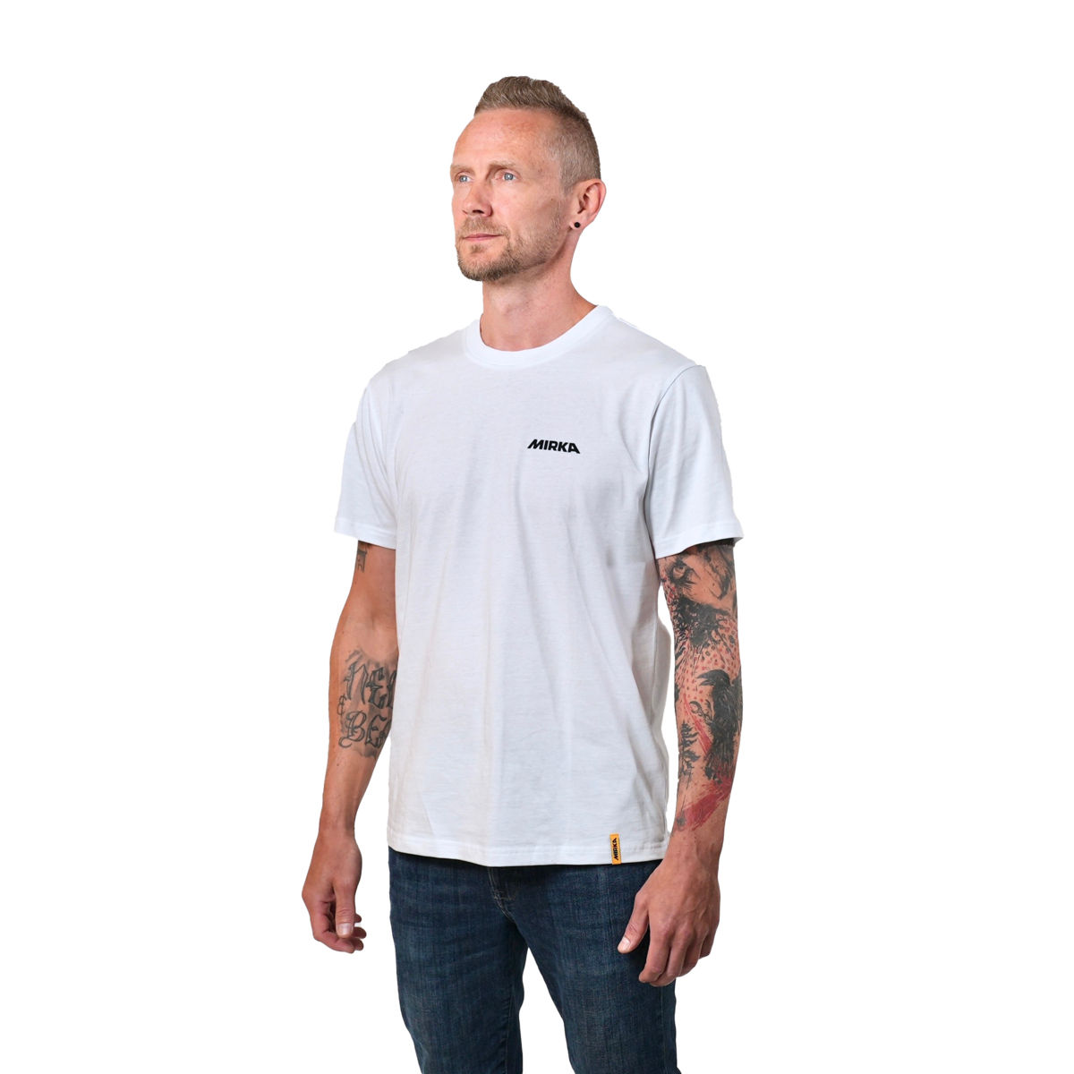 T-shirt blanc Mirka® Bulldog