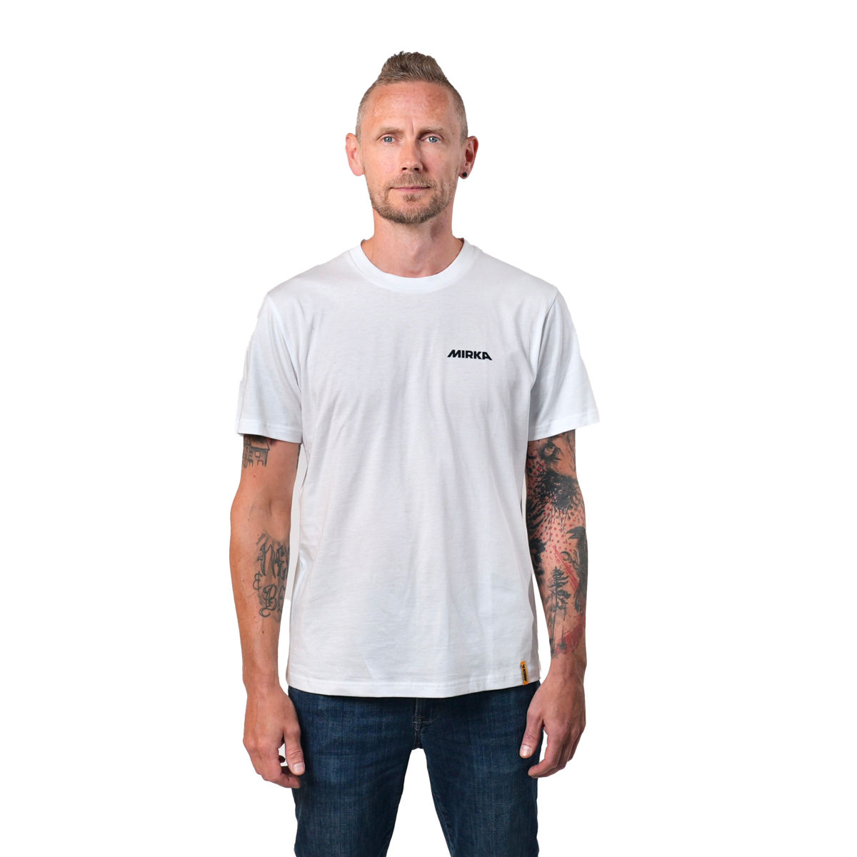T-shirt blanc Mirka® Bulldog