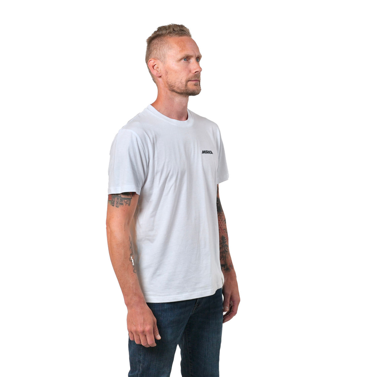 T-shirt blanc Mirka® Bulldog
