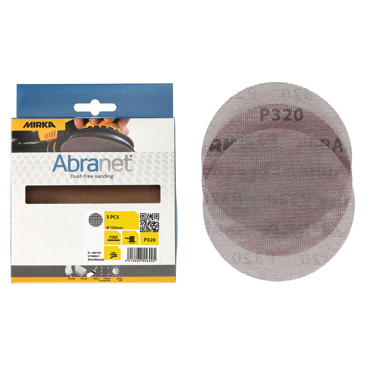 Abranet 125mm Grip