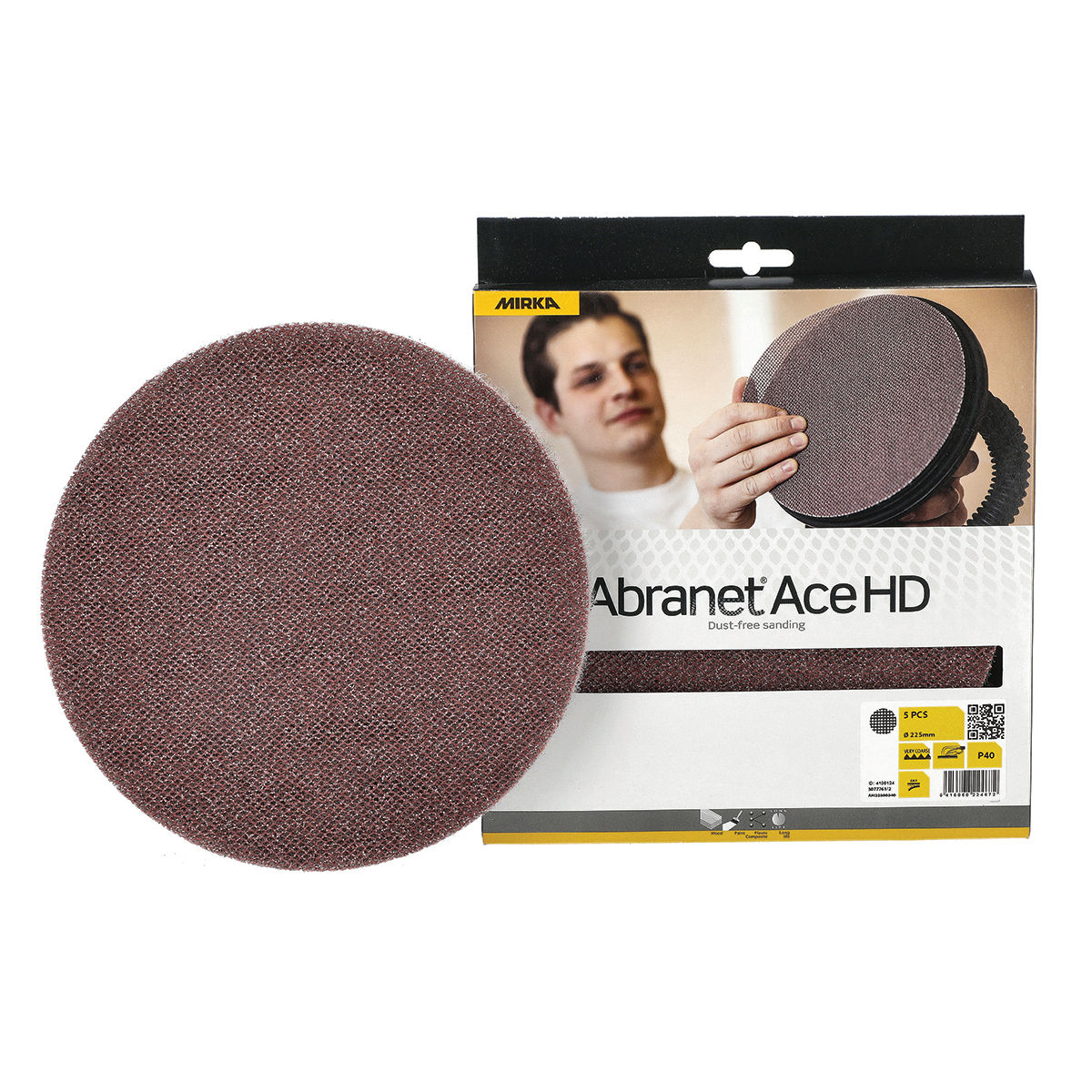 Abranet Ace HD 225mm Grip