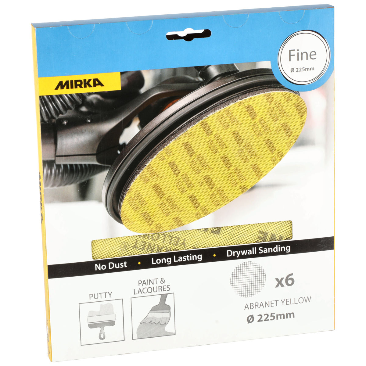 Abranet® Yellow Ø 225 mm Grip Small Packs