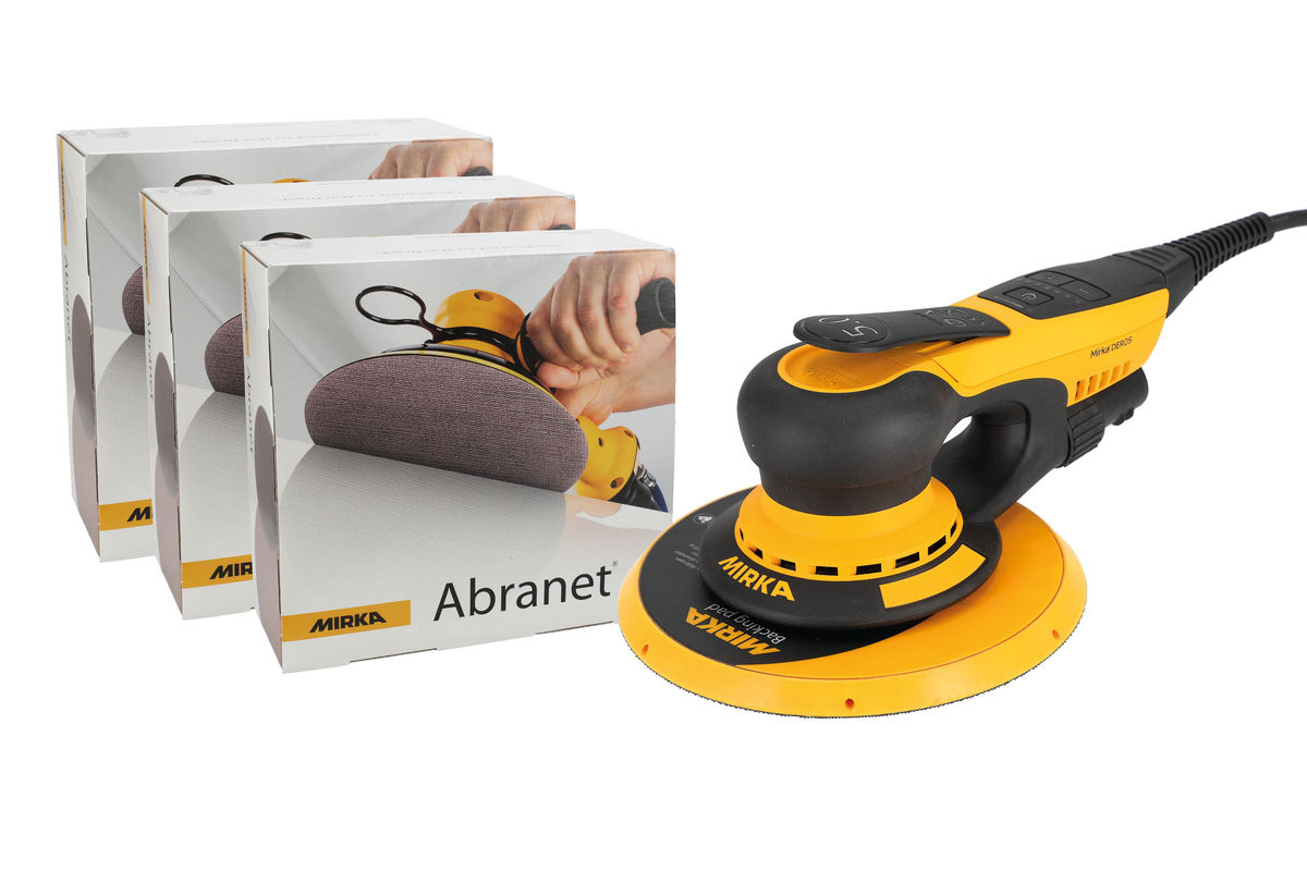 MSC KIT Mirka DEROS II 750 with Abranet - Mirka