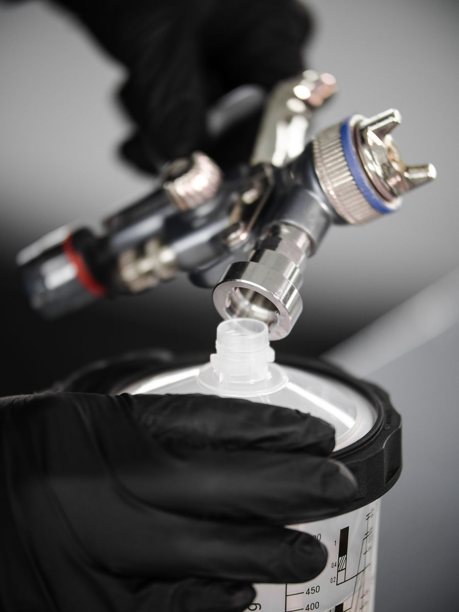PCS Spray Gun Adapter Aluminium