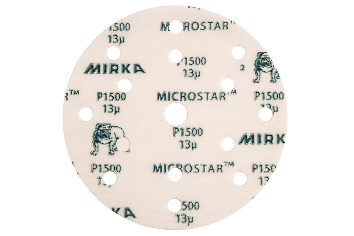 Microstar 150 mm, 15 otworów, rzep