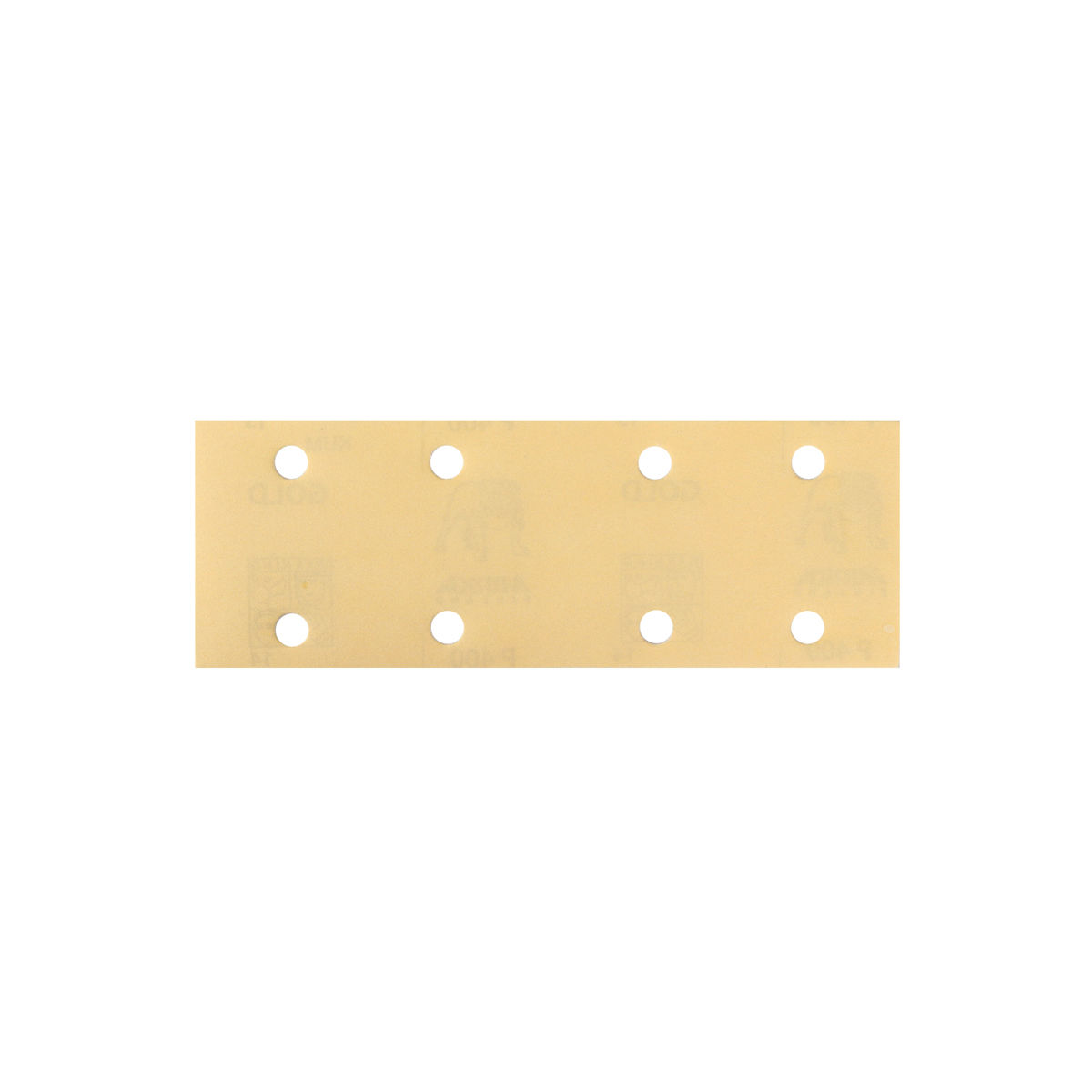 GOLD 2.75 x 8" Grip Sheets, 8 Holes