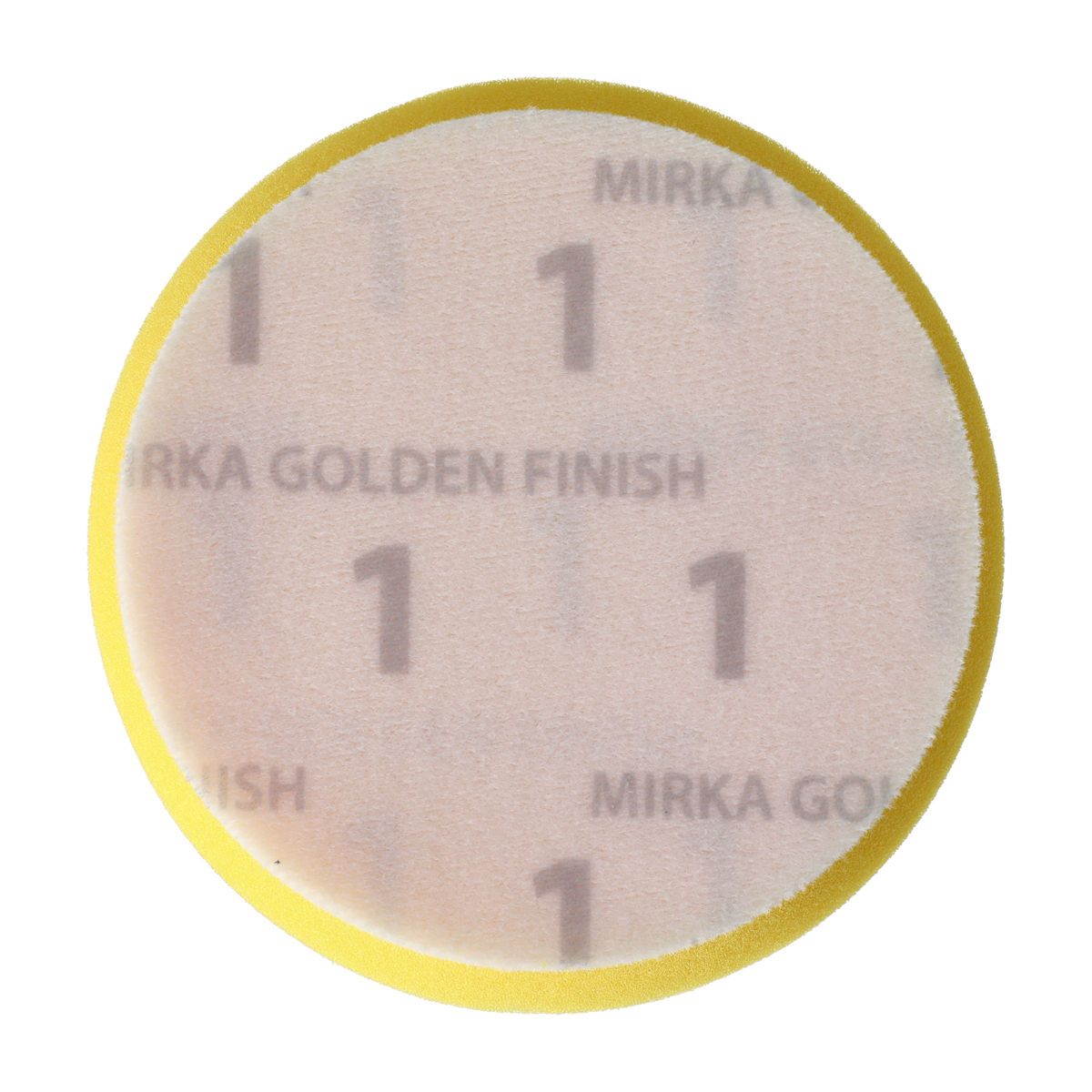 Golden Finish Pad-1 Gelbes Gewaffeltes Schaumstoffpad