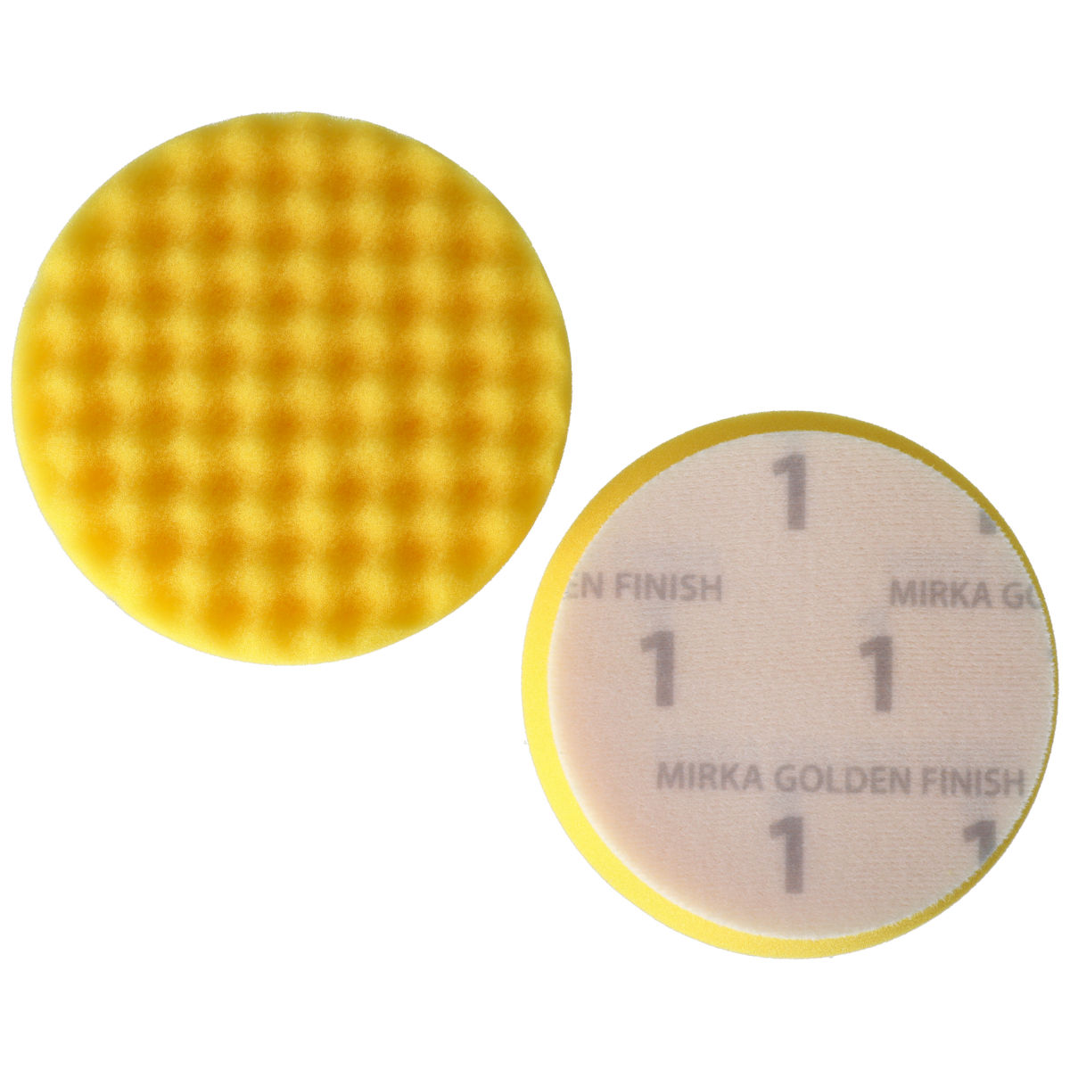 Golden Finish Pad-1 Yellow Waffle